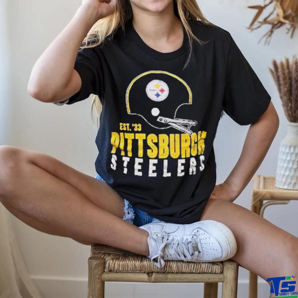 Qb Coach Mike Sullivan Wearing Est 33 Pittsburgh Steelers T shirt Qb Coach Mike Sullivan Wearing Est 33 Pittsburgh Steelers T shirt