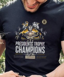 Presidents Trophy Champions NHL Boston Bruins T Shirt