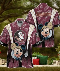 Mickey Lovers NCAA Florida State Seminoles Hawaiian Shirt Beach Gift For Friend