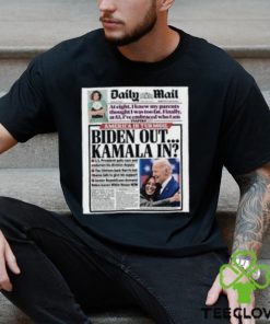 Daily Mail Biden Out Kamala In Shirt