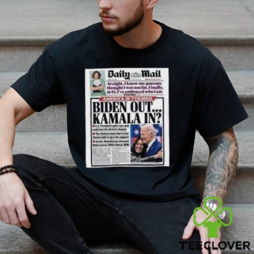 Daily Mail Biden Out Kamala In Shirt