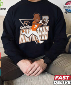 Qua’Vez Humphreys 7 NCAA Sam Houston Bearkats football Caricature Signature t shirt