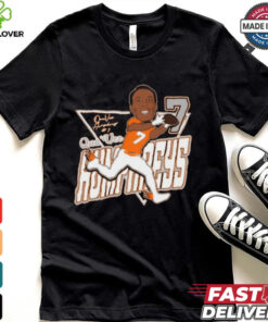 Qua’Vez Humphreys 7 NCAA Sam Houston Bearkats football Caricature Signature t shirt