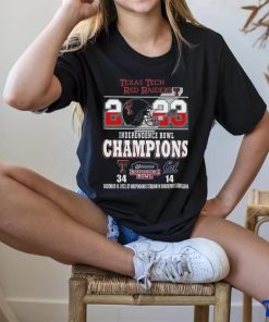 Quality 2023 Independence Bowl Champions Red Raiders 34 14 Cal Shirt