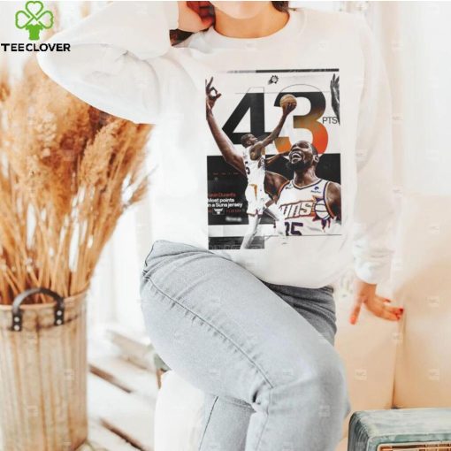 Quality KD joins LeBron James And Michael Jordan As The Only Players In NBA History Age 35+ With Back To Back Games With 40+ T Shirt