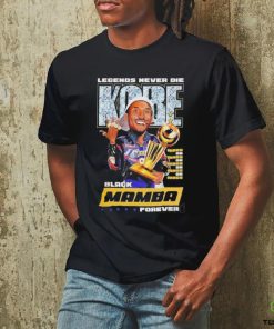 Quality Legend Never Die Kobe Bryant Black Mamba Forever Vintage Unisex T Shirt