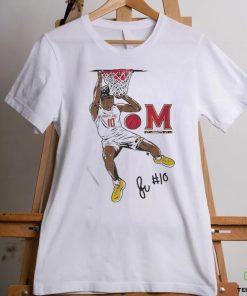 Quality Maryland Julian Reese Signature Slam Shirt