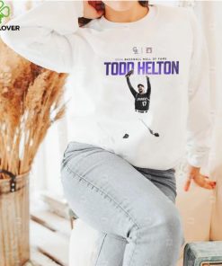 Quality Todd Helton Is Headed To The National Baseball Hall of Fame Home MLB T Shirt