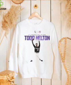 Quality Todd Helton Is Headed To The National Baseball Hall of Fame Home MLB T Shirt