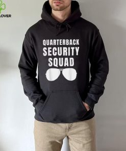 Quarterback Security Squad Football Offensive Line Lineman T Shirt