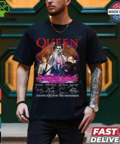Queen 55th Anniversary 1970 – 2025 Thank You For The Memories T Shirt