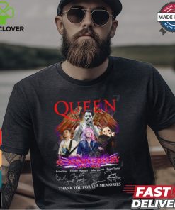 Queen 55th Anniversary 1970 – 2025 Thank You For The Memories T Shirt