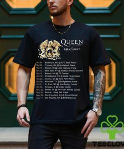 Queen Adam Lambert The Rhapsody Tour 2023 T Shirt Rock Band Unisex shirt