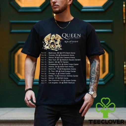Queen Adam Lambert The Rhapsody Tour 2023 T Shirt Rock Band Unisex shirt