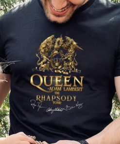 Queen Adam Lambert The Rhapsody Tour T Shirt