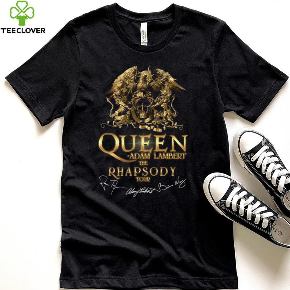 Queen Adam Lambert The Rhapsody Tour T Shirt Queen Adam Lambert The Rhapsody Tour T Shirt