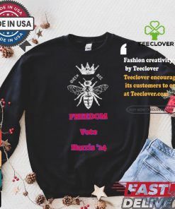 Queen Bee Supports Kamala Harris 2024 Freedom T shirt