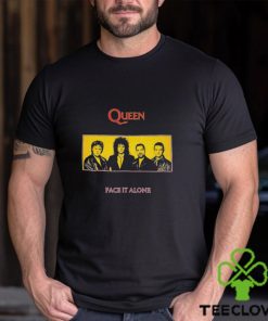 Queen Face It Alone Panel T Shirt