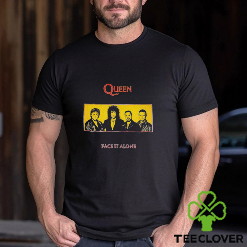 Queen Face It Alone Panel T Shirt Queen Face It Alone Panel T Shirt