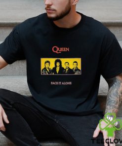 Queen Face It Alone Panel T Shirt