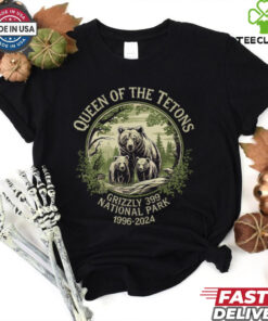Queen Of The Tetons Grizzly 399 National Park 1996 2024 Shirt