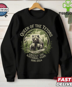 Queen Of The Tetons Grizzly 399 National Park 1996 2024 Shirt