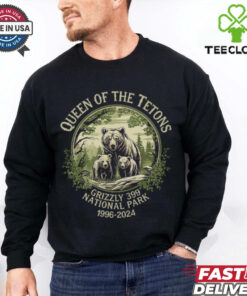 Queen Of The Tetons Grizzly 399 National Park 1996 2024 Shirt