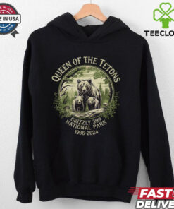 Queen Of The Tetons Grizzly 399 National Park 1996 2024 Shirt