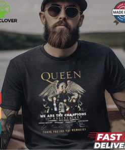 Queen We Are The Champions 55th Anniversary 1970 2025 Thank You For The Memories T Shirt