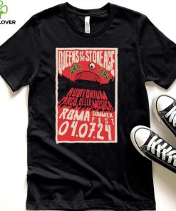 Queens Of The Stone Age Rome Summer Fest 2024 Poster Shirt