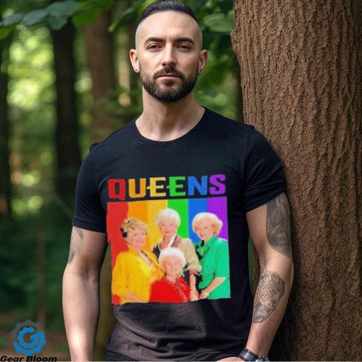 Queens the golden girls rainbow shirt