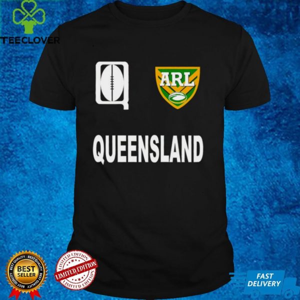 Queensland State of Origin ARL logo shirt