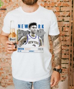 Quentin Grimes number 6 New York Knicks basketball player paper poster hoodie, sweater, longsleeve, shirt v-neck, t-shirt