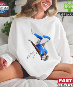 Quentin Johnston Los Angeles shirt Chargers Backflip Signature for men