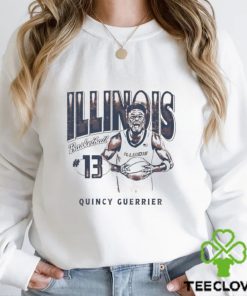 Quincy Guerrier 13 University of Illinois basketball shirt