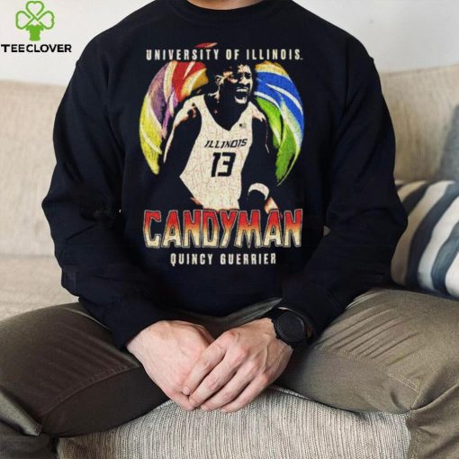Quincy Guerrier Candyman University of Illinois shirt