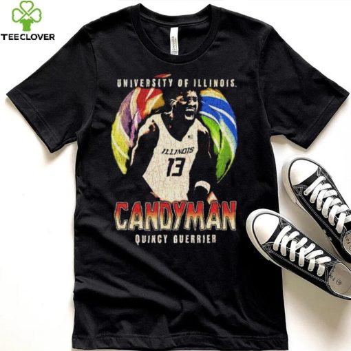 Quincy Guerrier Candyman University of Illinois shirt