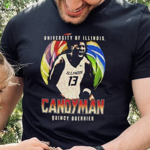Quincy Guerrier Candyman University of Illinois shirt