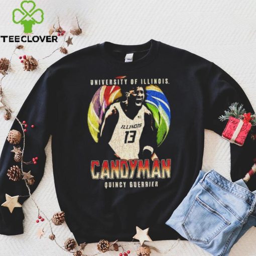 Quincy Guerrier Candyman University of Illinois shirt