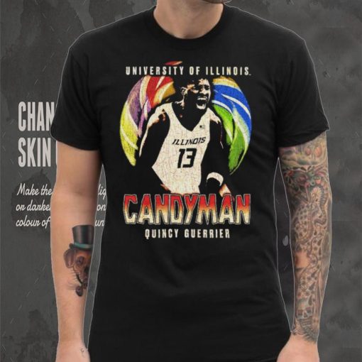 Quincy Guerrier Candyman University of Illinois shirt