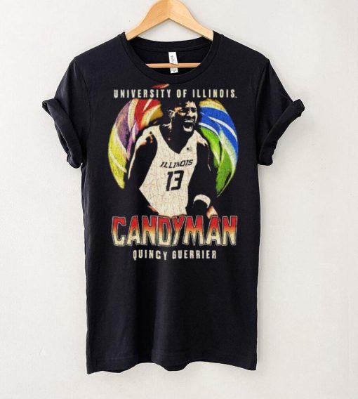 Quincy Guerrier Candyman University of Illinois shirt