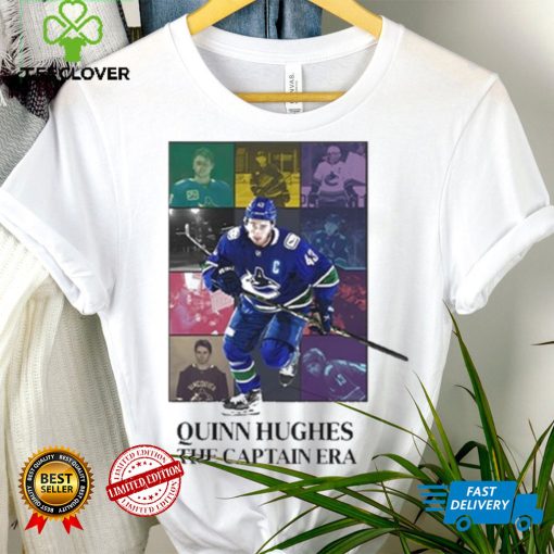Quinn Hughes The Captain Era T shirt