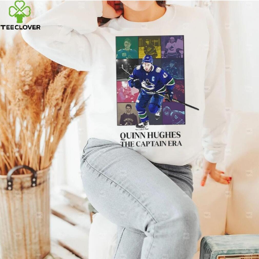 Quinn Hughes The Captain Era T shirt Quinn Hughes The Captain Era T shirt