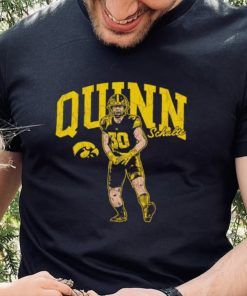 Quinn Schulte 30 Iowa Hawkeyes caricature shirt