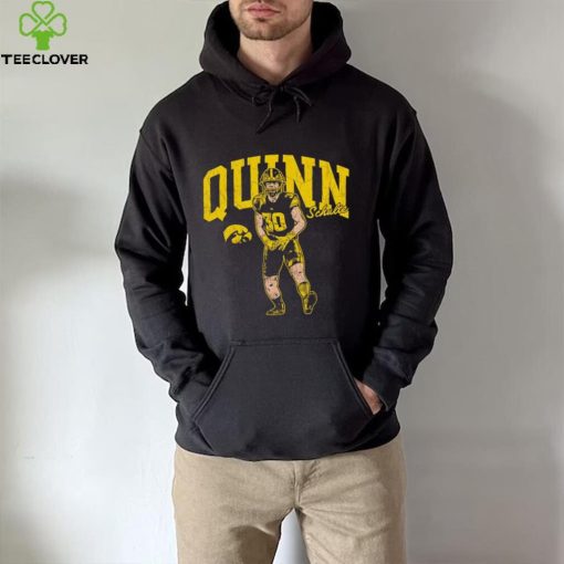 Quinn Schulte 30 Iowa Hawkeyes caricature hoodie, sweater, longsleeve, shirt v-neck, t-shirt