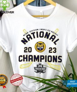 Quinnipiac Bobcats 2023 NCAA Men’s Ice Hockey National Champions Locker Room shirt