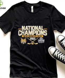 Quinnipiac Bobcats 2023 Ncaa Men’s Ice Hockey National Champions Bracket T Shirt