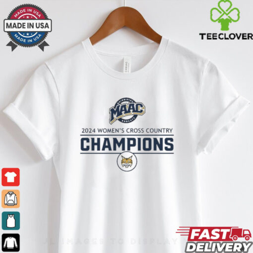 Quinnipiac Bobcats 2024 MAAC Women’s Cross Country Champions Shirt
