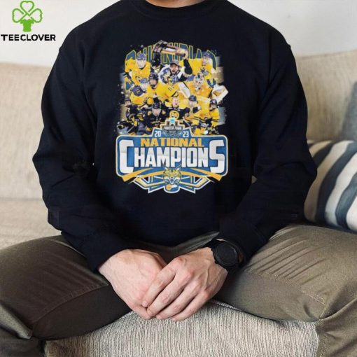 Quinnipiac Bobcats Team 2023 Frozen Four National Champions Shirt