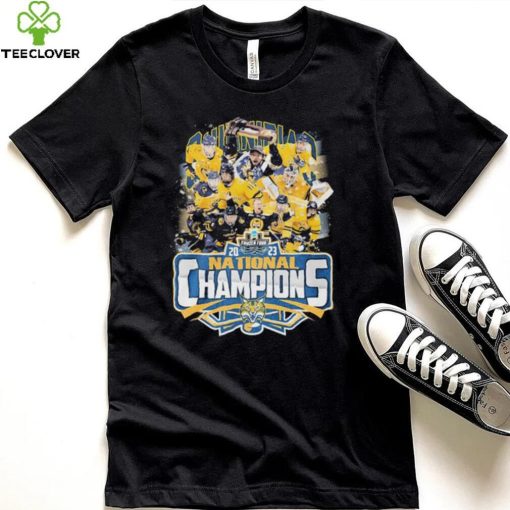 Quinnipiac Bobcats Team 2023 Frozen Four National Champions Shirt